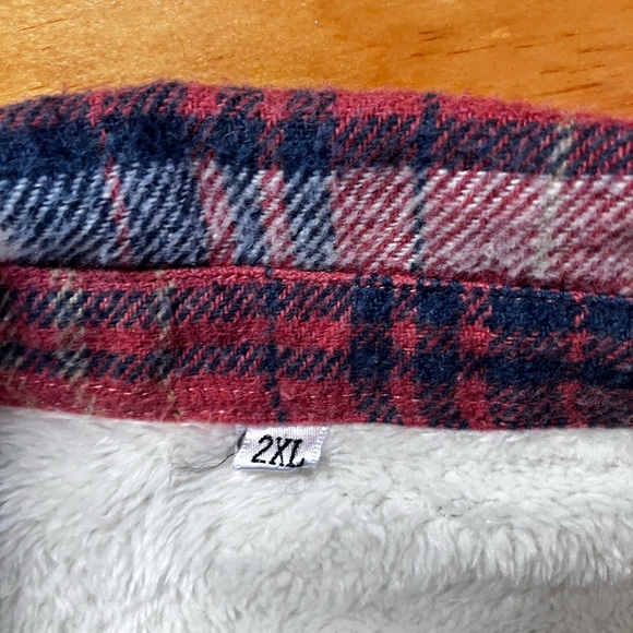 Plaid Button-Up Jacket - Picture 2 of 2